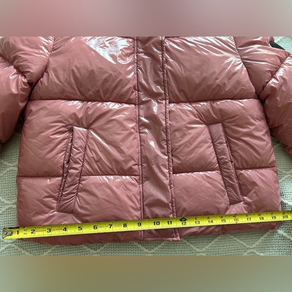 Noize Coco Crop Water Resistant Puffer Jacket Pink XS - Picture 7 of 13